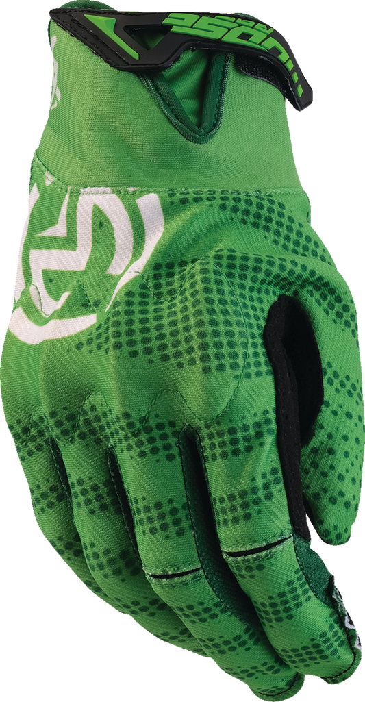 MOOSE OFFROAD MX1* Gloves - Green - Medium 3330-7989