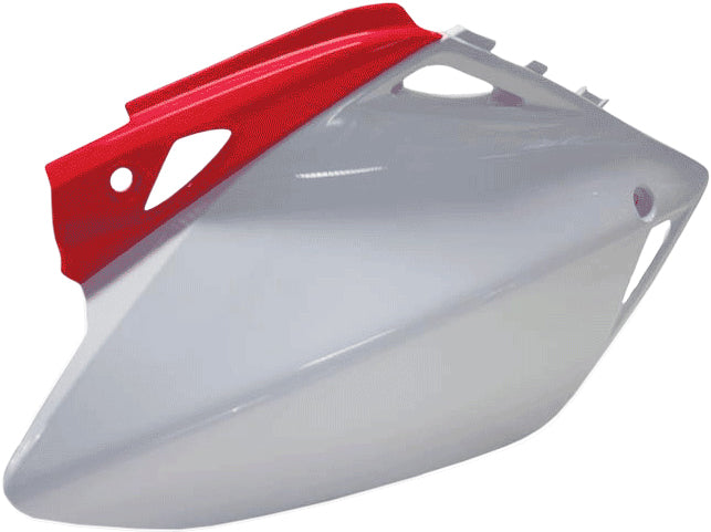 Side Panels White/Red