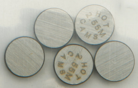 Valve Shims 7.48x2.55mm 5/Pk