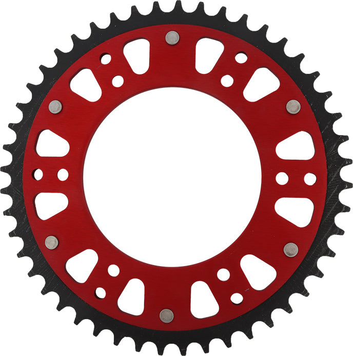 Rear Stealth Sprocket Alu/Stl 48t 520 Red Hon