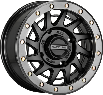 Squad Bdlk Wheel 15x7 4/137 5+2(+10mm) Blk/Gunmetal