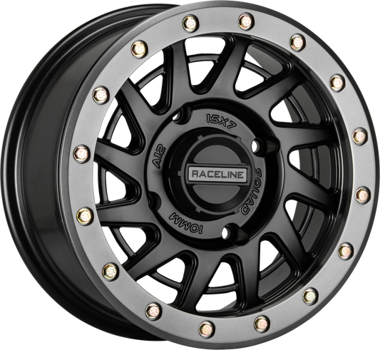 Squad Bdlk Wheel 15x7 4/137 6+1(+38mm) Blk/Gunmetal