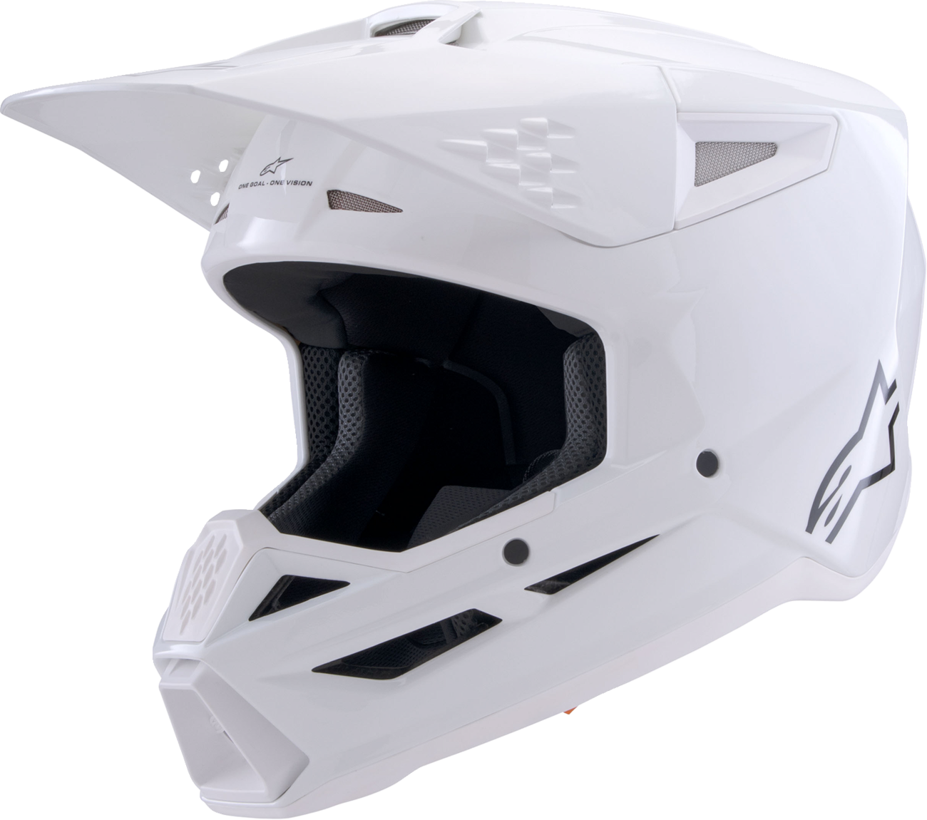 ALPINESTARS SM3 Helmet - Solid - Gloss White - 2XL 8300326-2180-XXL