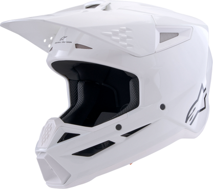 ALPINESTARS SM3 Helmet - Solid - Gloss White - 2XL 8300326-2180-XXL