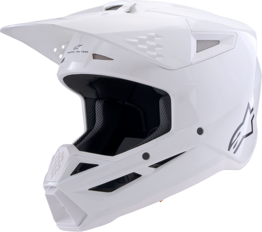 ALPINESTARS SM3 Helmet - Solid - Gloss White - 2XL 8300326-2180-XXL