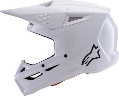 ALPINESTARS SM3 Helmet - Solid - Gloss White - 2XL 8300326-2180-XXL