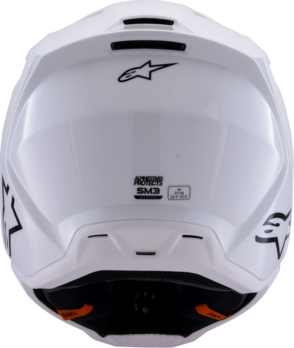 ALPINESTARS SM3 Helmet - Solid - Gloss White - 2XL 8300326-2180-XXL