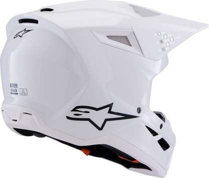 ALPINESTARS SM3 Helmet - Solid - Gloss White - 2XL 8300326-2180-XXL