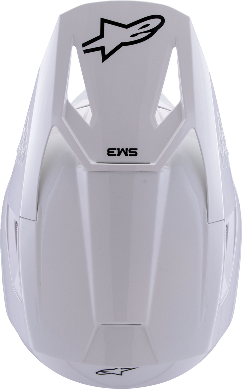 ALPINESTARS SM3 Helmet - Solid - Gloss White - 2XL 8300326-2180-XXL