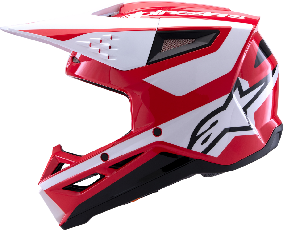ALPINESTARS SM3 Helmet - Heat - Gloss Red/White/Black - 2XL 8301026-3126-XXL