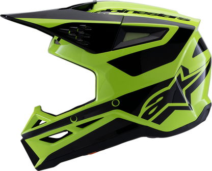 ALPINESTARS SM3 Helmet - Heat - Gloss Yellow Fluo/Black - Small 8301026-5011-S