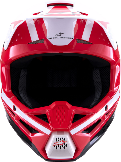 ALPINESTARS SM3 Helmet - Heat - Gloss Red/White/Black - Large 8301026-3126-L