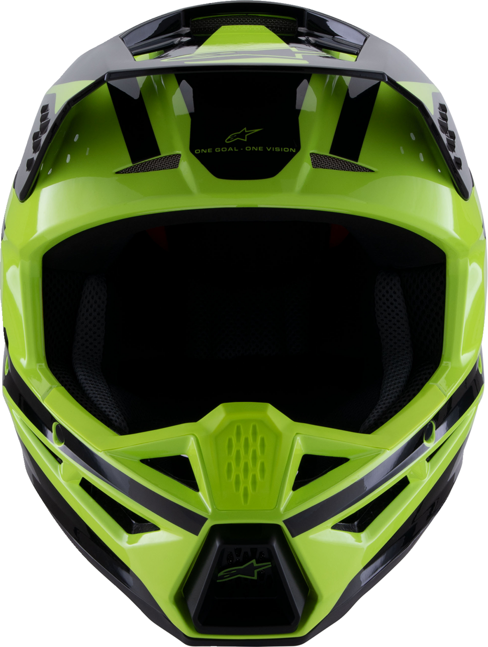 ALPINESTARS SM3 Helmet - Heat - Gloss Yellow Fluo/Black - Medium 8301026-5011-M