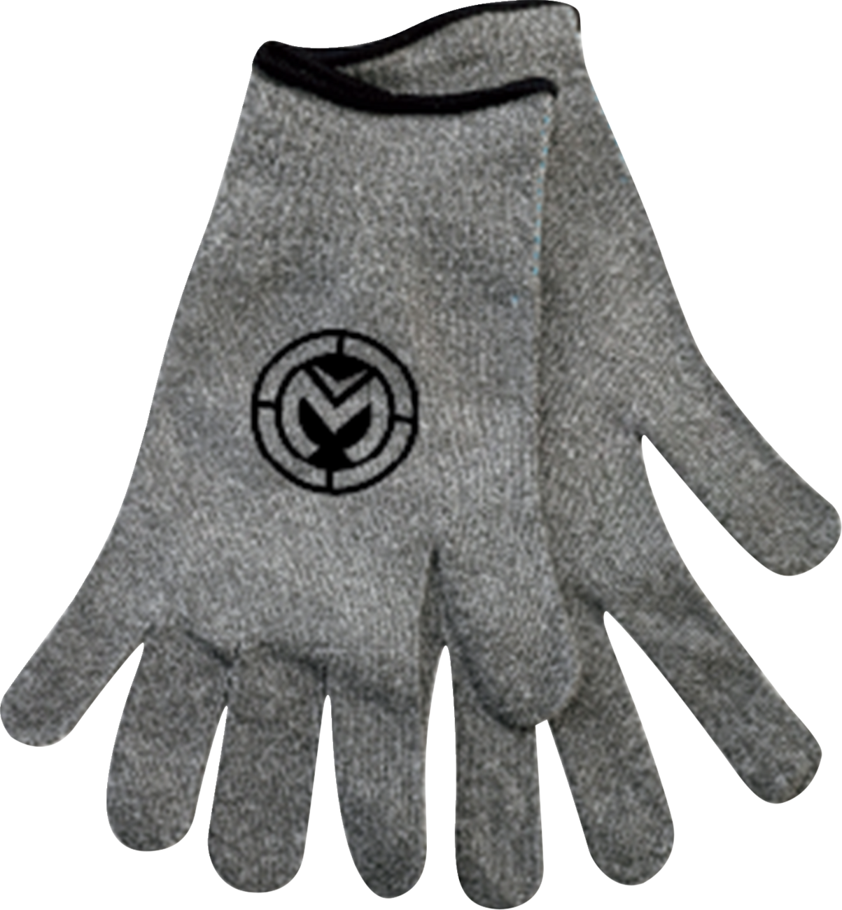MOOSE OFFROAD Moose Full Finger Glove Liners - Heather Gray - Medium 3330-8356
