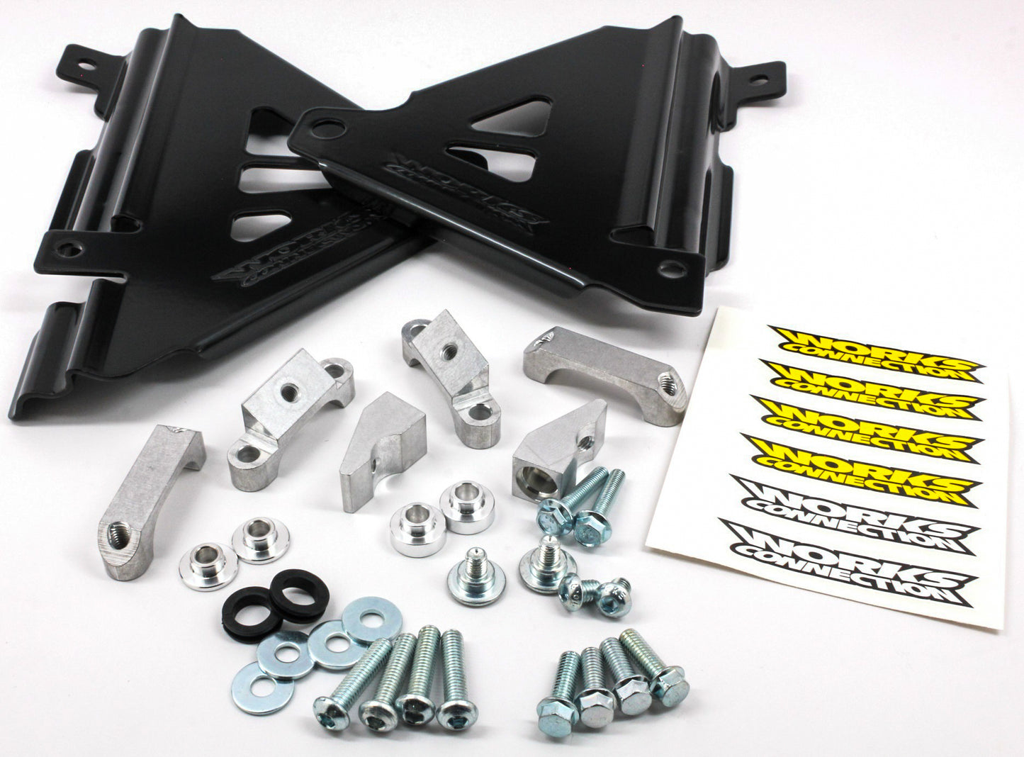 Radiator Braces Black