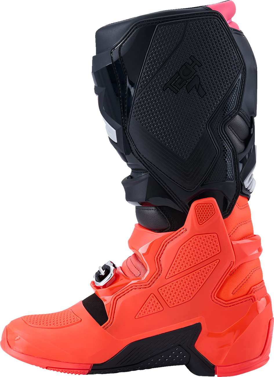 ALPINESTARS Tech 7 Boots - Black/Fluorescent Red/Fluorescent Pink - US 9 / EU 43 2012025-1576-9
