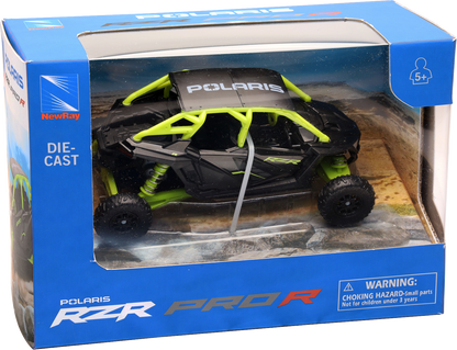 NEW RAY TOYS Polaris RZR Pro R4 - 1:18 Scale - Black 07393