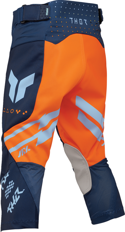 THOR Youth Launchmode Futura Pants - Navy/Orange - US 26 2903-2613