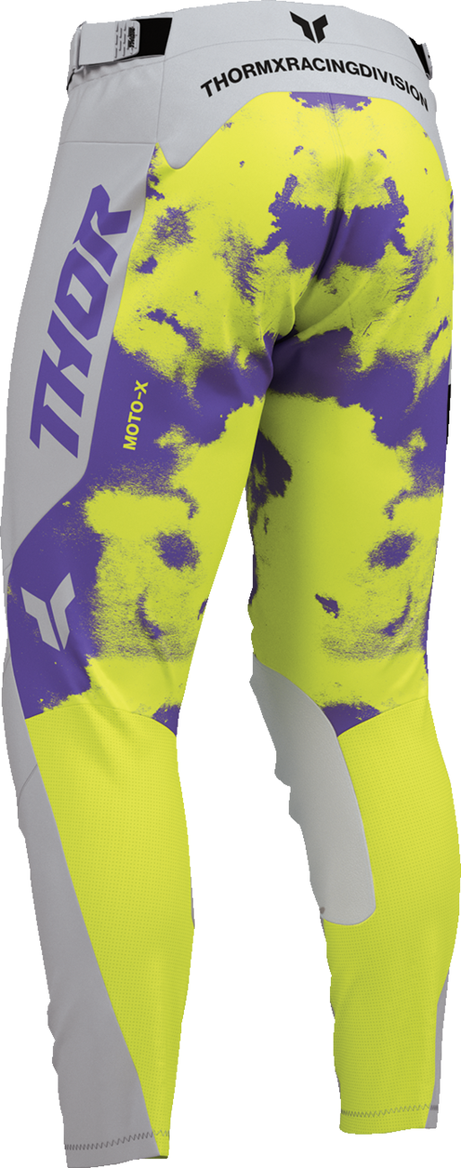THOR Launchmode Bleach Pants - Gray/Acid - US 28 2901-12321