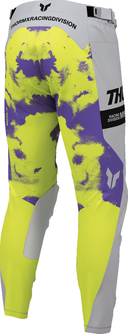 THOR Launchmode Bleach Pants - Gray/Acid - US 28 2901-12321