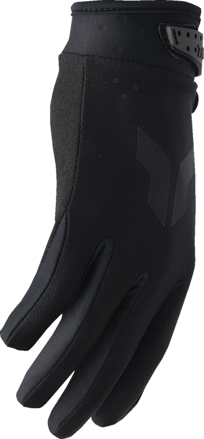 THOR Youth Launchmode Split Gloves - Black - Small 3332-1940