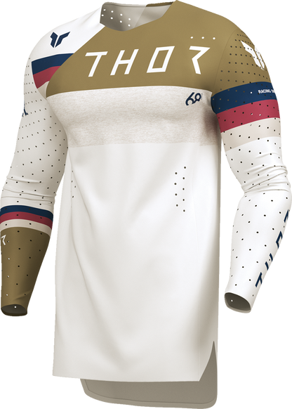 THOR Sportmode League Jersey - White/Copper - Large 2910-8366