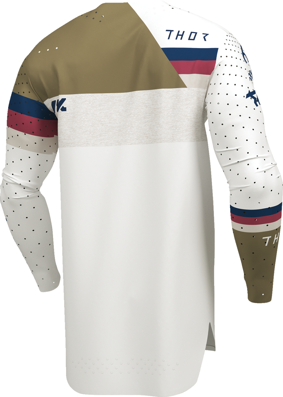THOR Sportmode League Jersey - White/Copper - XL 2910-8367