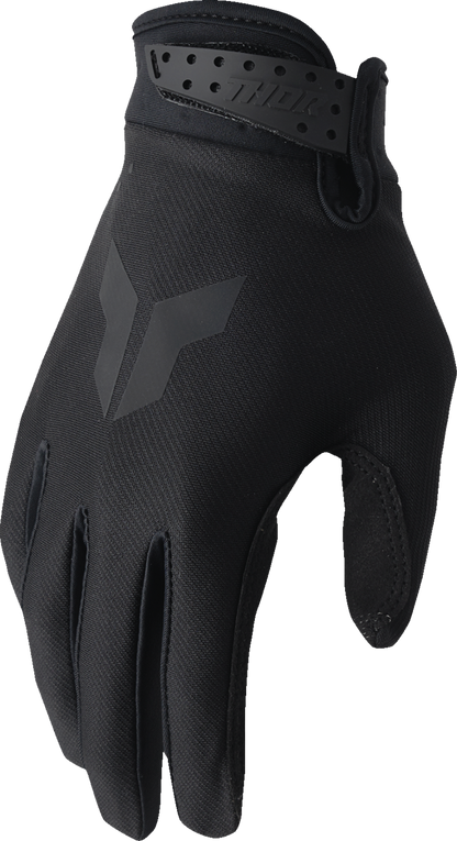 THOR Youth Launchmode Split Gloves - Black - Medium 3332-1941