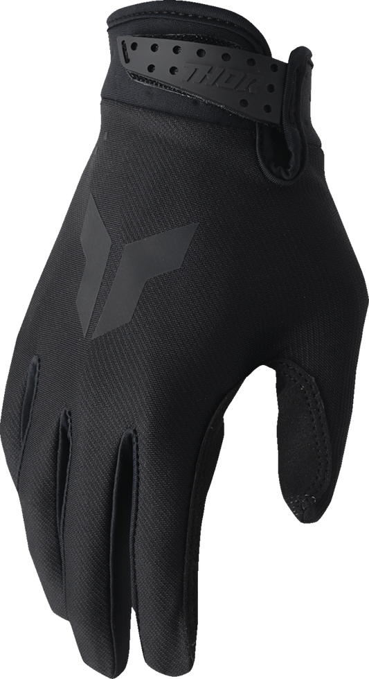 THOR Youth Launchmode Split Gloves - Black - Medium 3332-1941