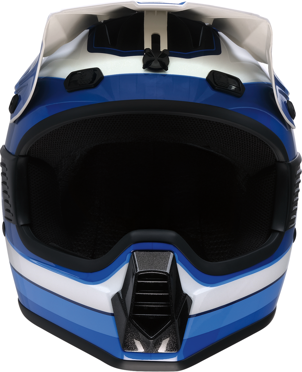 Z1R Child Dirt Maxx Helmet - Vortex - Blue/White - L/XL 0111-1745