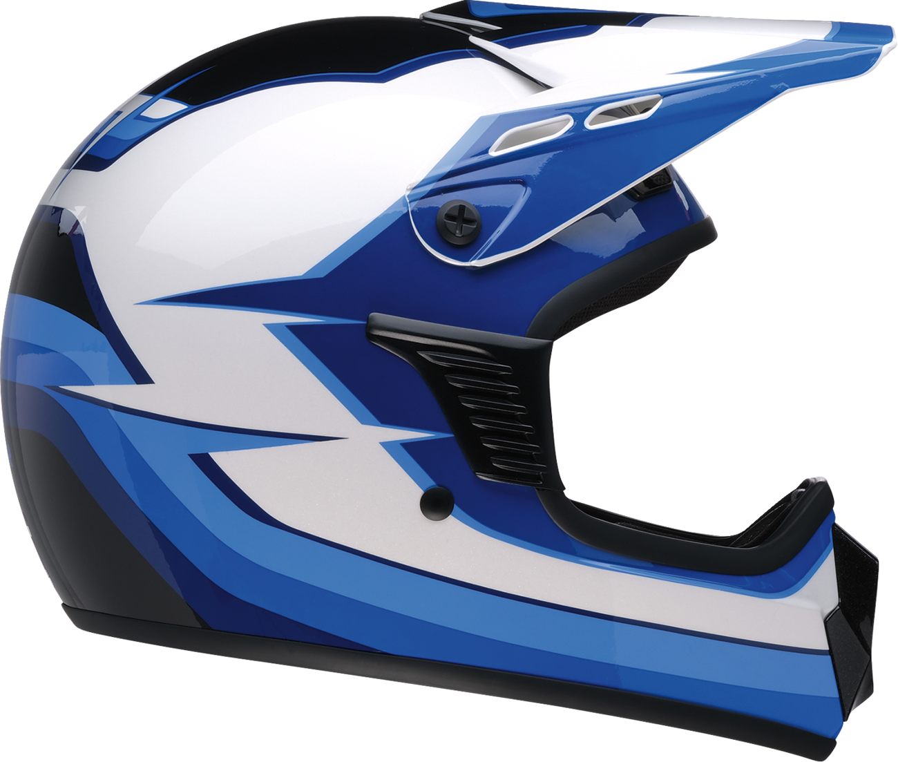 Z1R Child Dirt Maxx Helmet - Vortex - Blue/White - L/XL 0111-1745