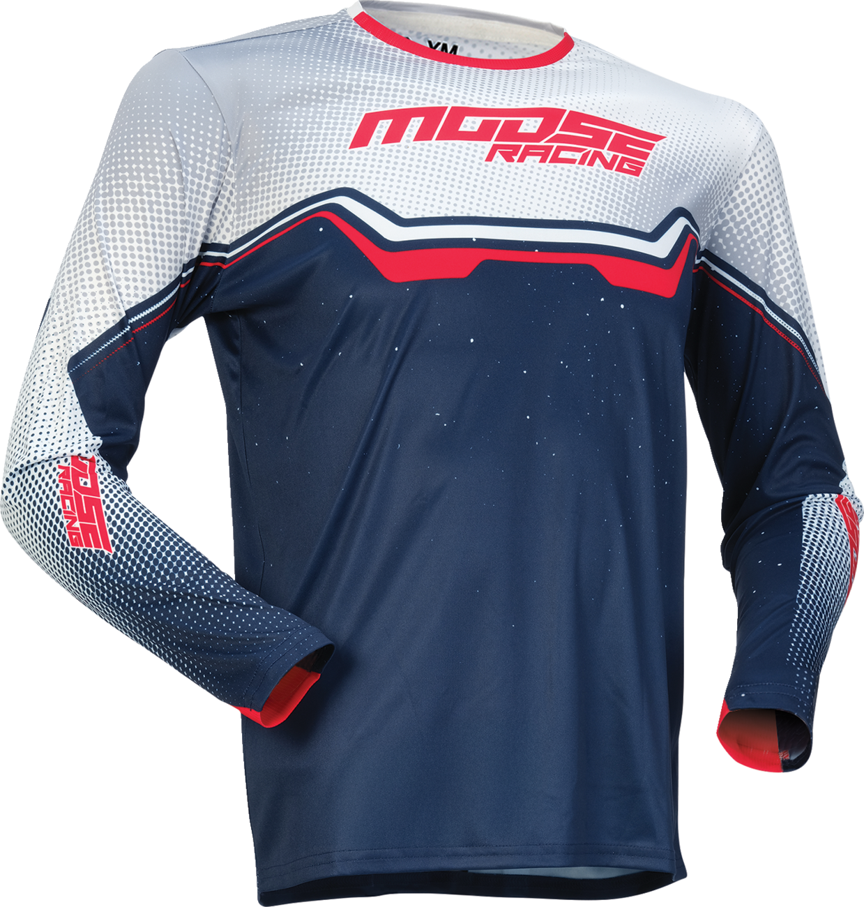 MOOSE OFFROAD Youth Qualifier® Jersey - Red/White/Blue - Large 2912-2629