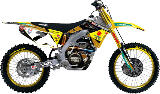 2014 Yoshimura Suz Gold Team Kit Rmz 450 Wht