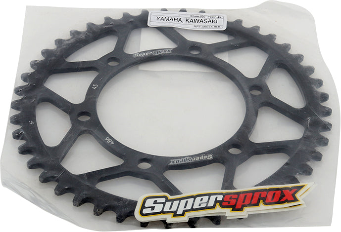 Rear Sprocket Steel 45t 520 Blk Kaw