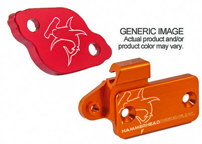 Master Cylinder Cover Front Black