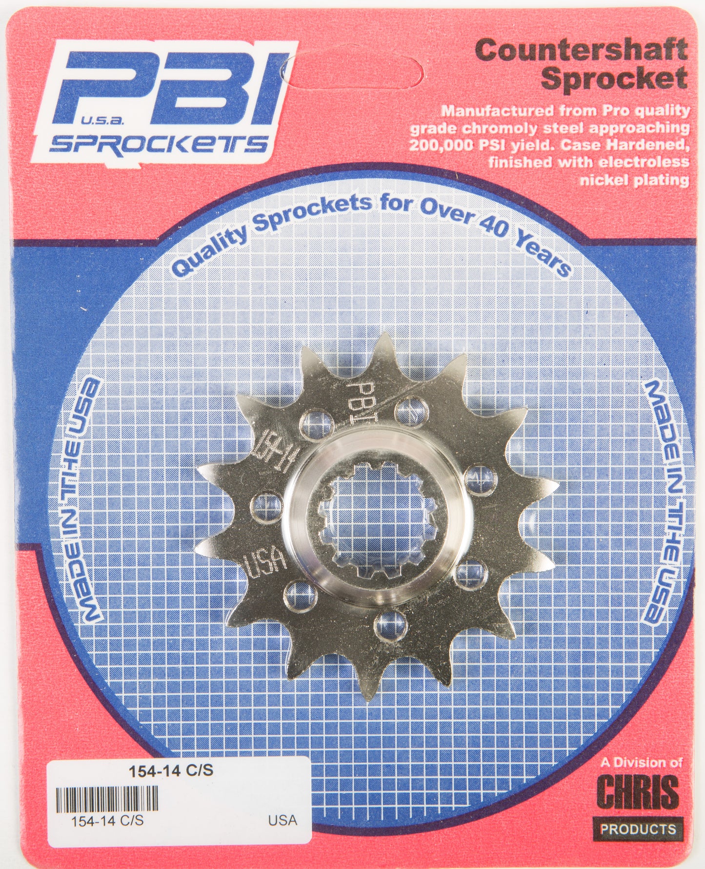 Front Cs Sprocket Steel 14t 520 Husq