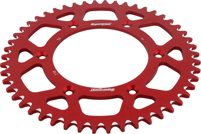 Rear Sprocket Aluminum 50t 520 Red Hon