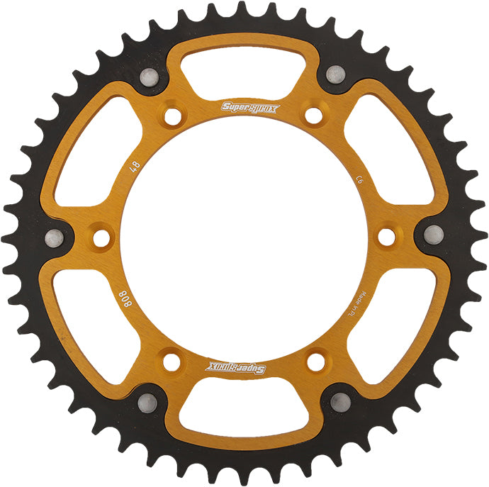 Rear Stealth Sprocket Alu/Stl 48t 520 Gld Suz