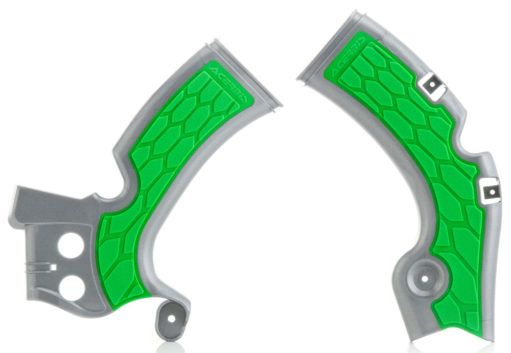 X Grip Frame Guard Silver/Green