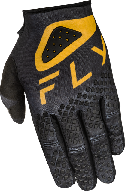 Youth Kinetic Center Gloves Black/Gold Ys