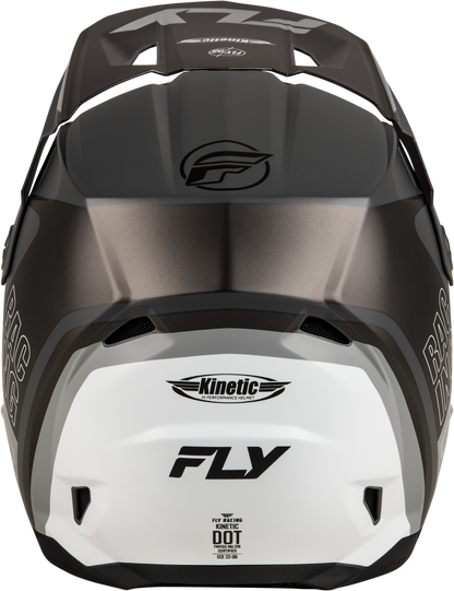 Kinetic Rally Helmet Matte Grey/Black/White 2x