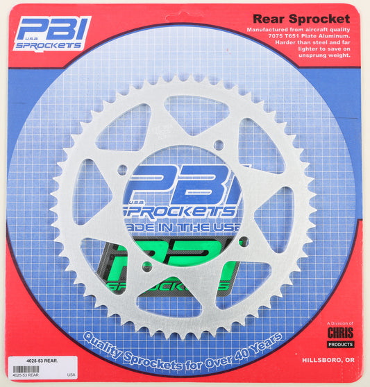 Rear Sprocket Aluminum 53t 420 Kaw/Suz