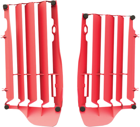 Radiator Louvers Red