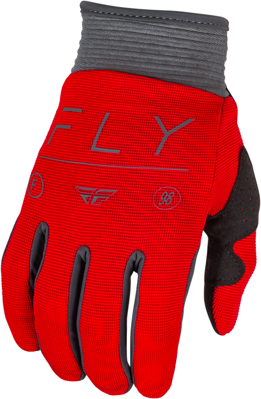 Youth F 16 Gloves Red/Charcoal/White Yl