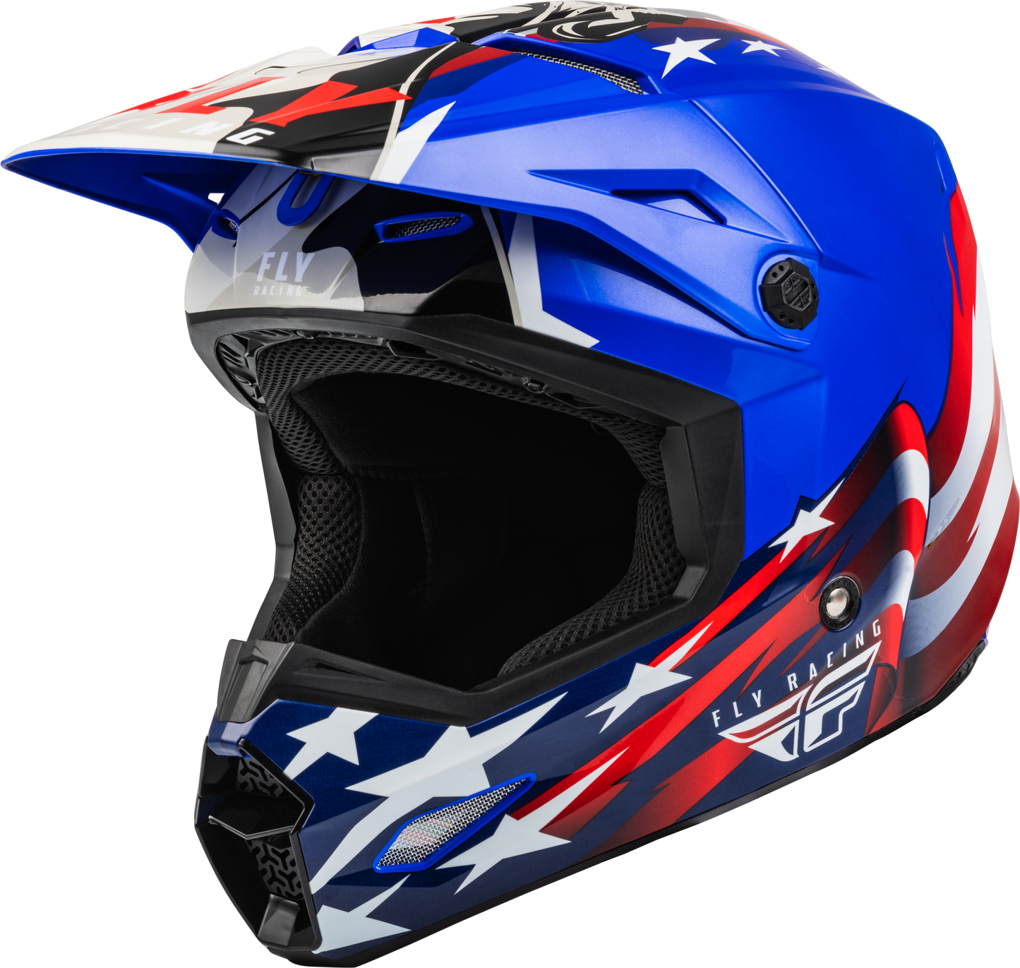 Youth Kinetic Patriot Helmet Red/White/Blue Ym