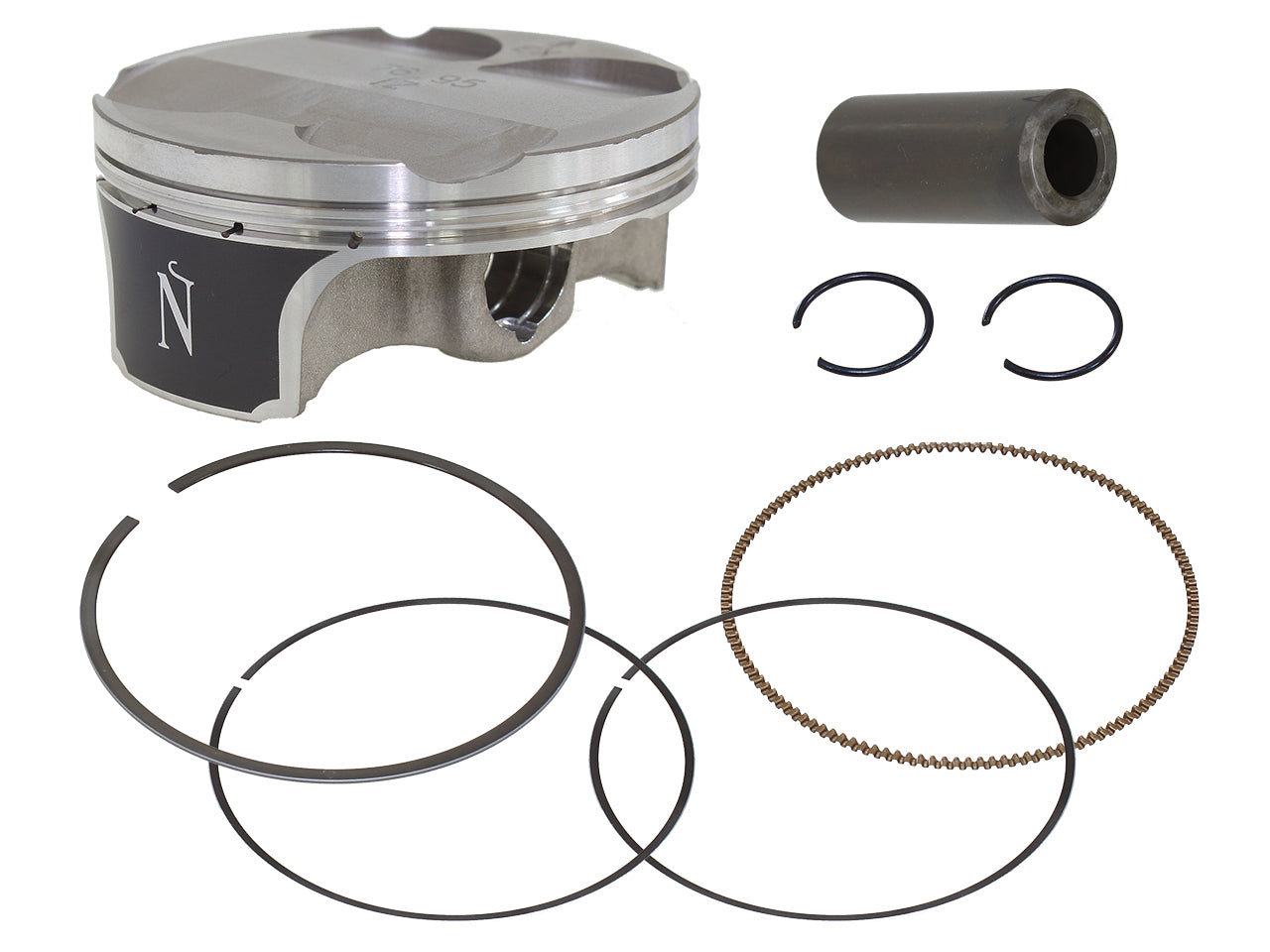 Piston Kit Forged 76.97/+0.01 13.8:1 Kaw