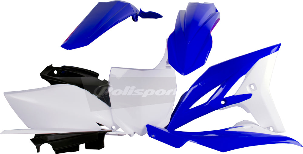 Plastic Body Kit Blue/White