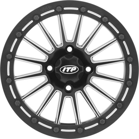 Bdlk 15x7 4/110 5+2 Blk/Mil