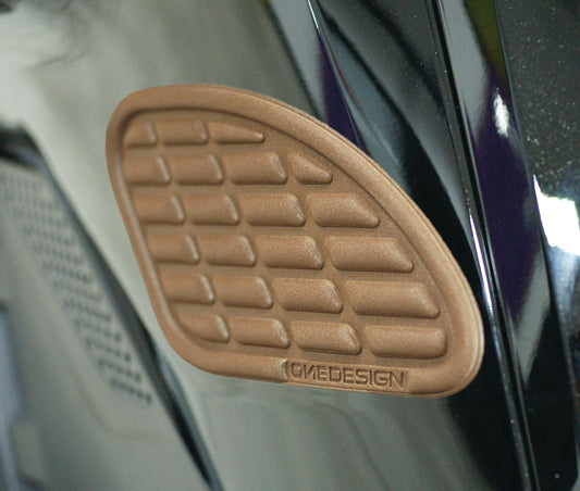 Tankpad Soft Touch Leather L&R Brown