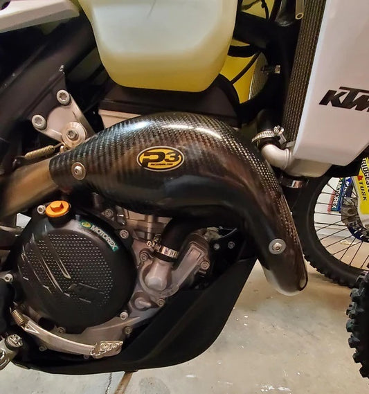 Heat Shield Carbon Fiber Ktm/Hus